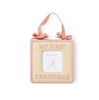 Embroidered 1st Christmas Frame