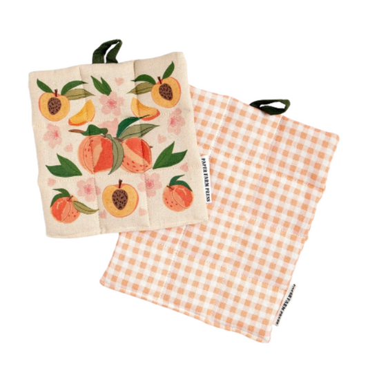 Fruit Patterned Potholder Set