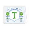Boxwood Topiary Folded Note Cards