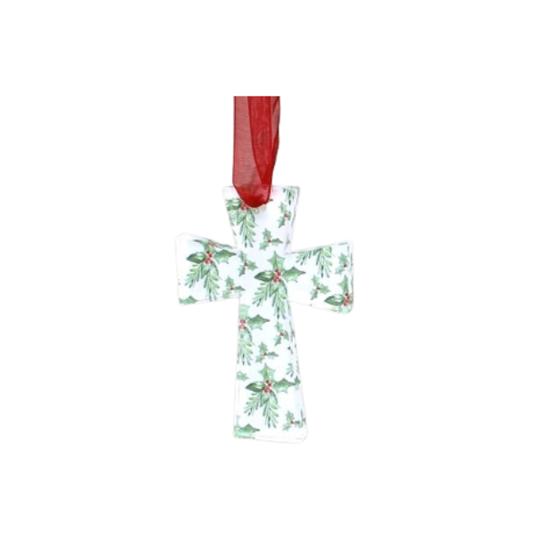 Acrylic Cross Ornament