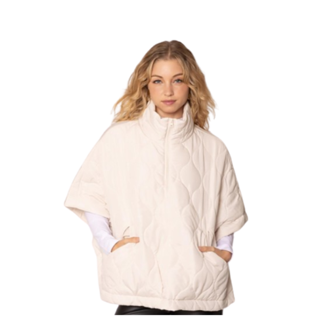 Quilted Poncho