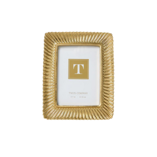 Sculpted Plume Picture Frames