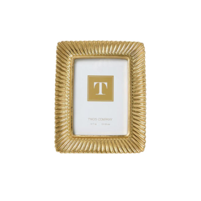 Sculpted Plume Picture Frames