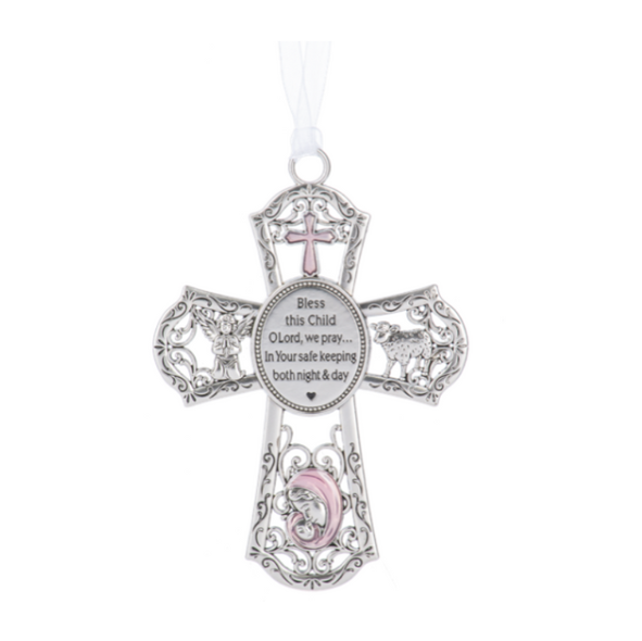 Crib Cross Ornament