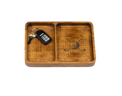 Wooden Golf Tray