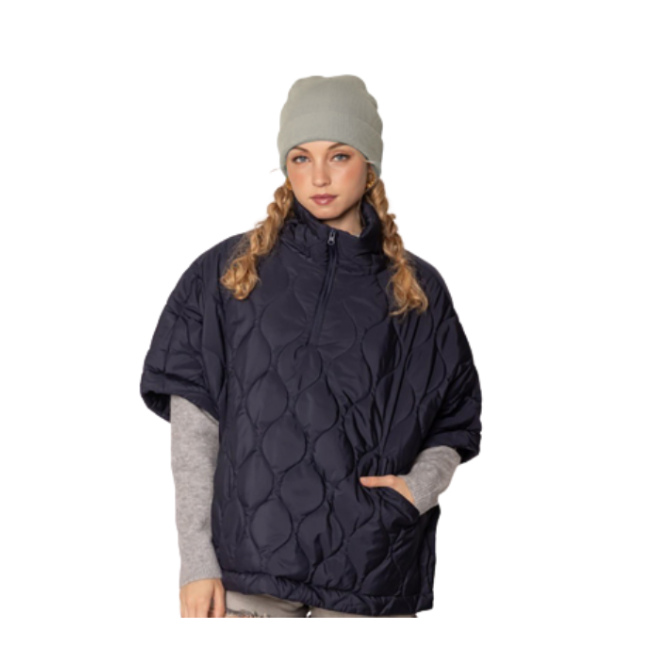 Quilted Poncho