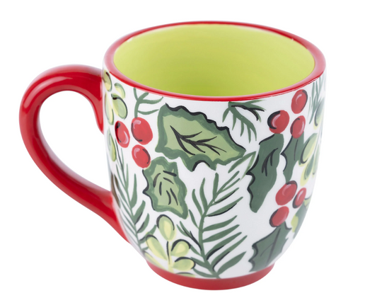 Holly and Berries Mug
