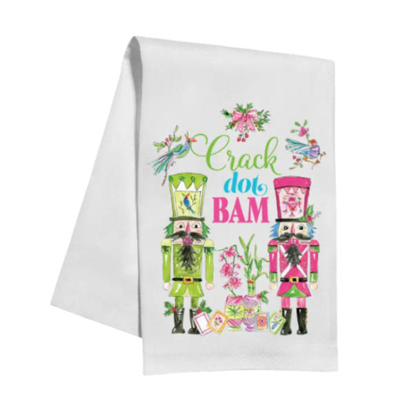 Christmas Mahjong Hand Towel