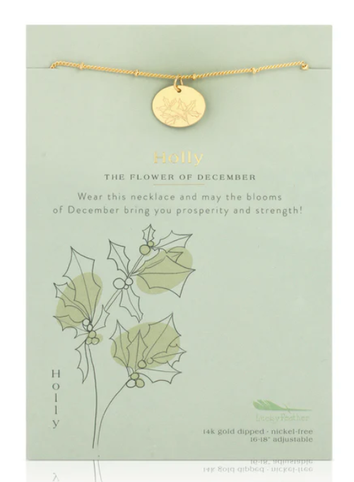 Birth Flower Necklace