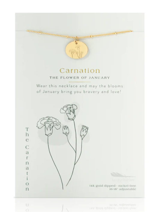 Birth Flower Necklace