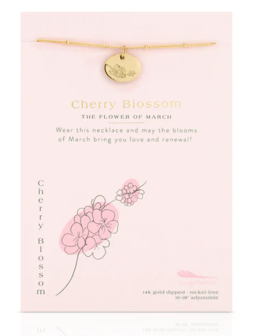 Birth Flower Necklace